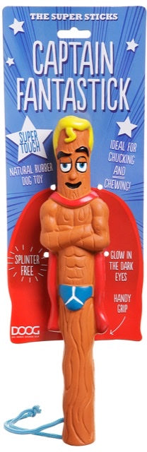 Doog Super Stick Captain Fantastick | Hondenspeeltje | Doog Super Stick Captain Fantastick