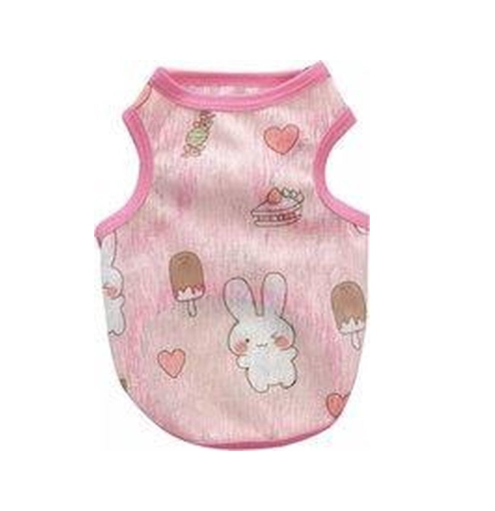 Hondenshirt Bunny roze