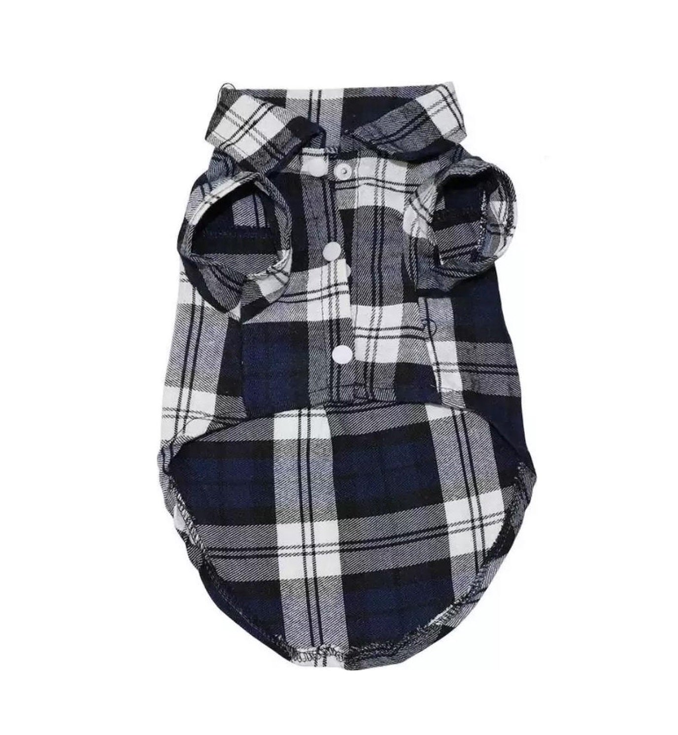 Houthakkers blouse blauw