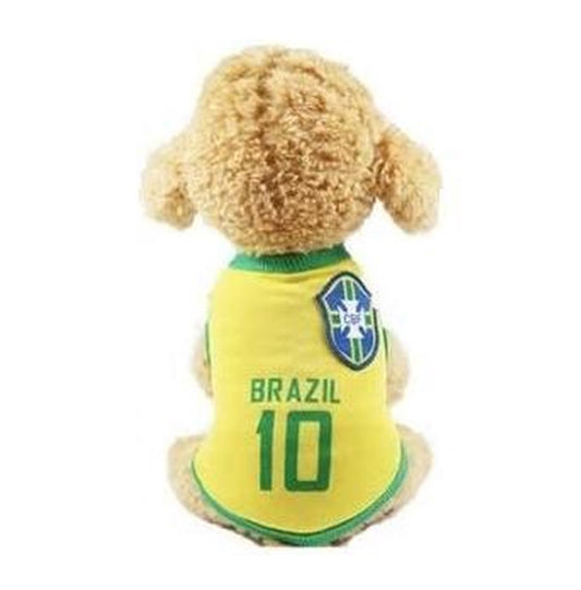 Hondenshirt voetbal Brazilië