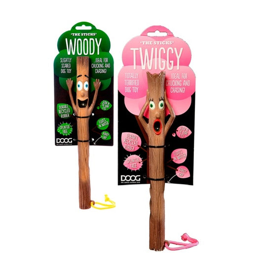 Doog Stick couple Mrs. Twiggy & Mr. Woody