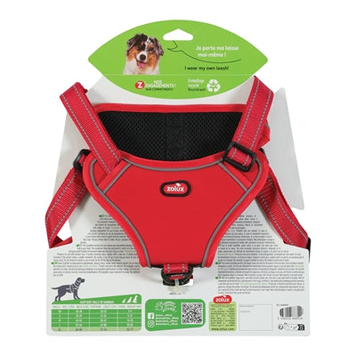 Zolux Easyride Hondentuig Rood