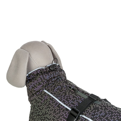 Trixie Hondenjas Limoux Reflect Zwart / Grijs