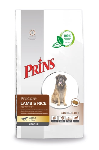 Prins procare croque hypo allergic lam / rijst