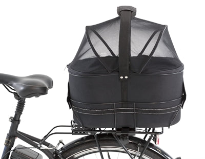 Trixie fietstas achterop zwart