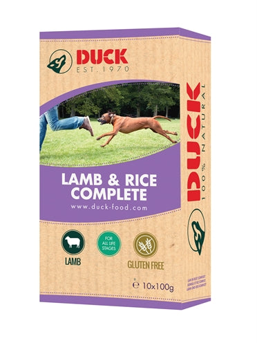 duck lam/rijst compleet 8x