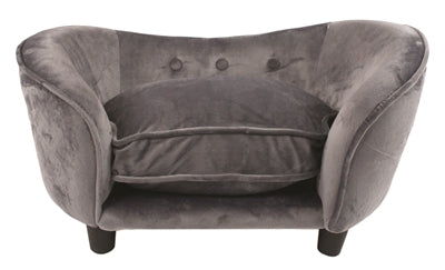 Enchanted sofa ultra pluche snuggle donkergrijs