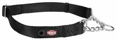 Trixie halsband hond premium choker zwart