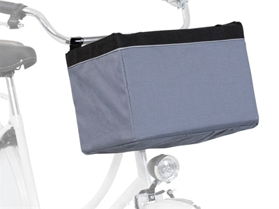 Trixie fietstas voor aan stuur nylon grijs