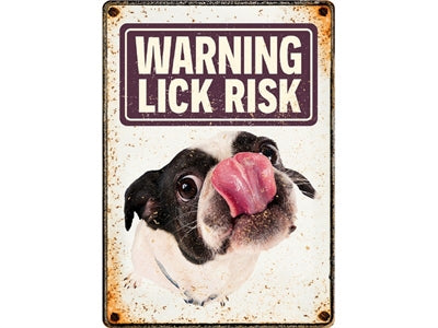 Plenty gifts waakbord blik lick risk