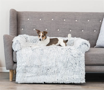Trixie bed harvey meubelbeschermer hoekig wit / zwart