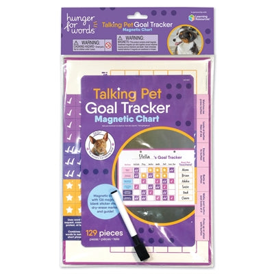 Hunger for words talking pet goal tracker