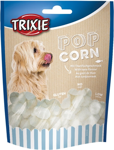 Trixie honden popcorn met tonijnsmaak lage calorieËn