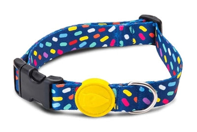 Morso halsband hond gerecycled color invaders paars