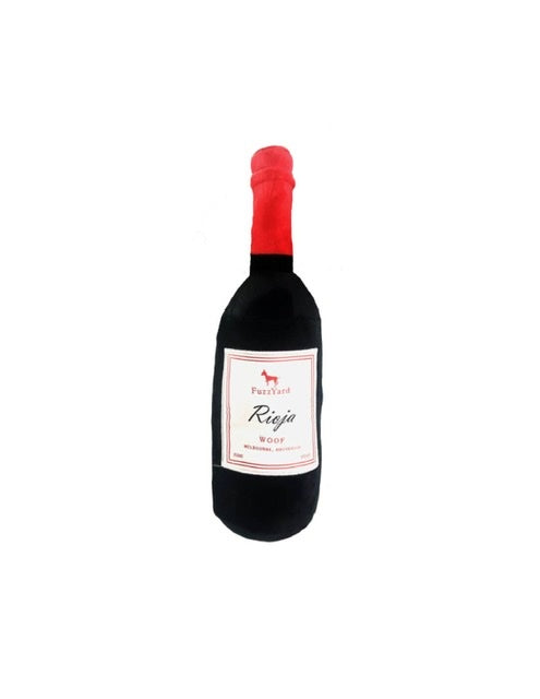 FuzzYard pluche rode wijn Rioja Wine | Hondenspeeltje | FuzzYard pluche rode wijn Rioja Wine