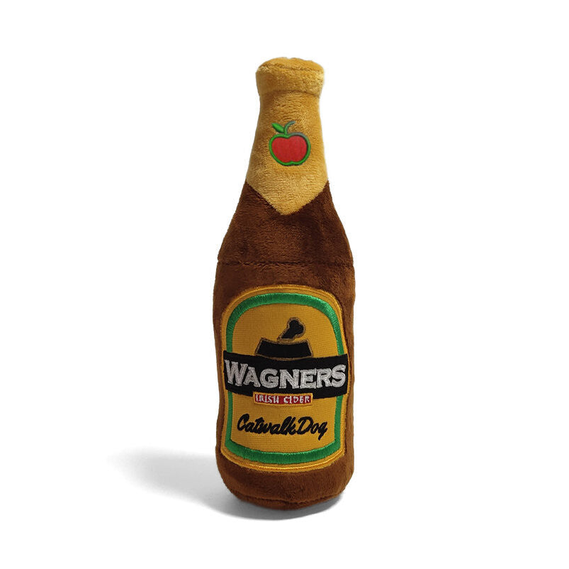 CatwalkDog pluche Wagners Irish Cider fles