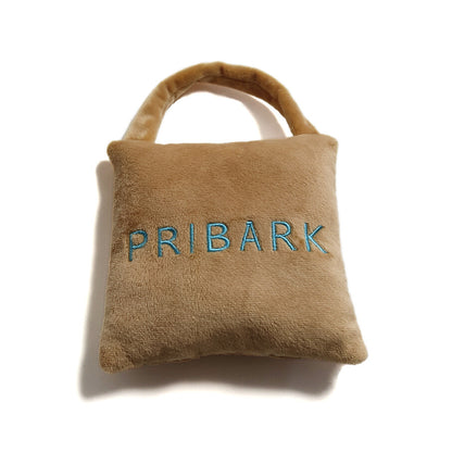 Pluche hondenspeelgoed Pribark handtas