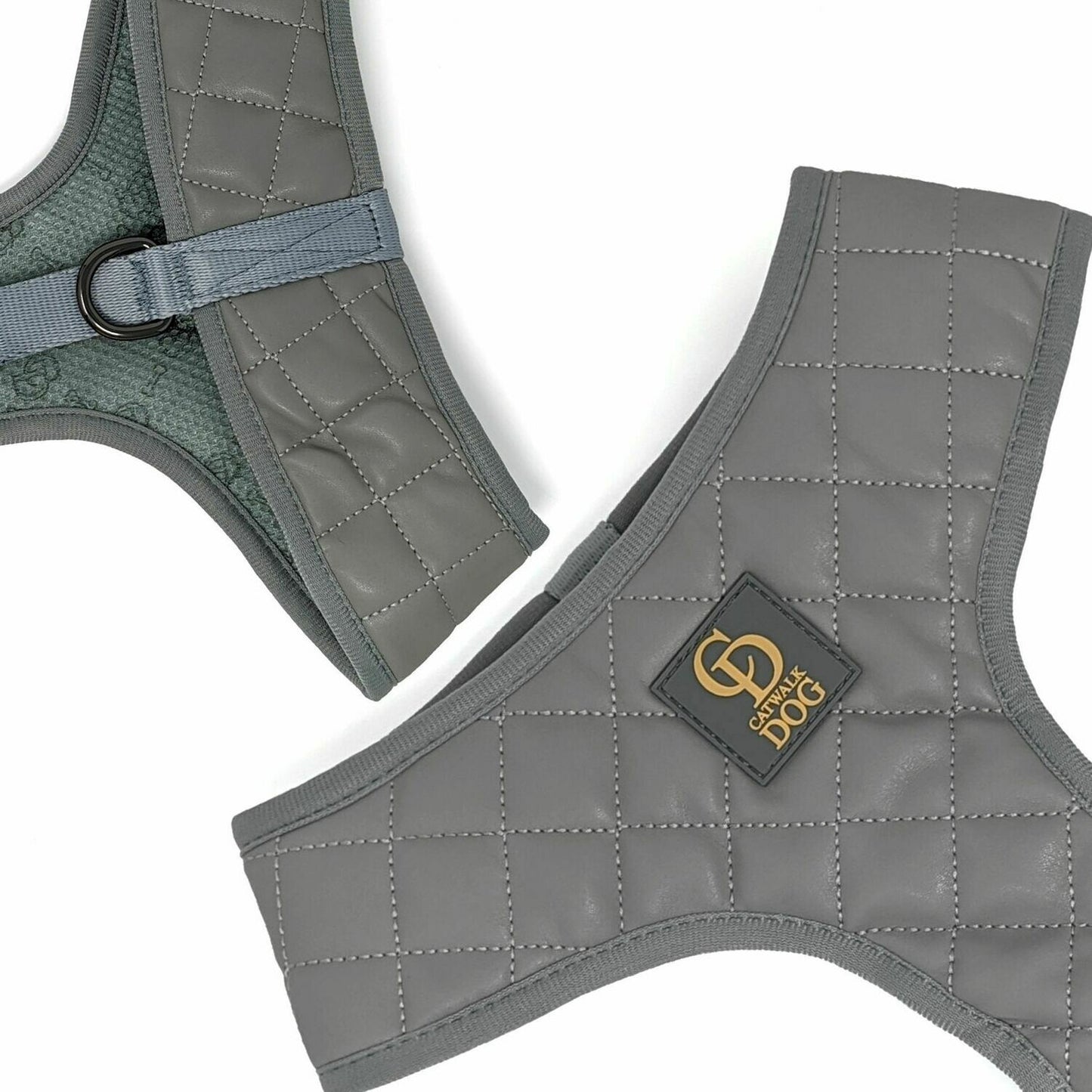 Catwalkdog Hondentuig Paris Quilted grijs